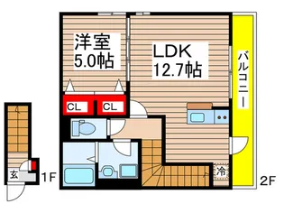 仮)アムール新築計画【2階】の間取り