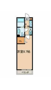 CORAL MIZUE【1階】の間取り