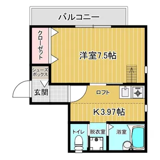 PARKNOTE【3階】の間取り