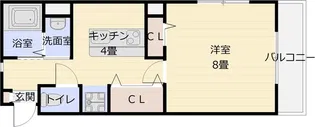 m&mステータス国分【3階】の間取り