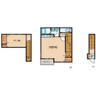 フェリオ鷺宮【2階】の間取り