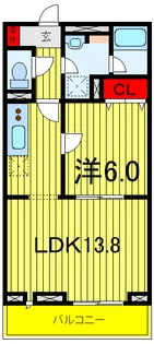 VIVACE【4階】の間取り