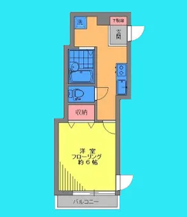 プライム西大井【2階】の間取り