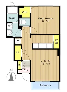 なかよし【1階】の間取り