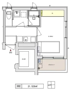 MIKI【3階】の間取り
