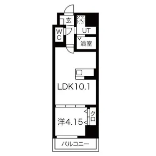 FREEDOM residence堺大小路【7階】の間取り