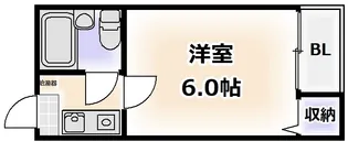 フィリスコート【2階】の間取り
