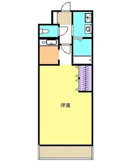 グランピュア【1階】の間取り