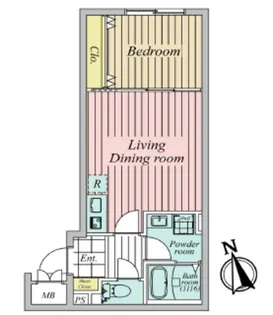 Yolk江古田【2階】の間取り
