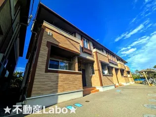 徳島県徳島市川内町加賀須野【アパート】の外観