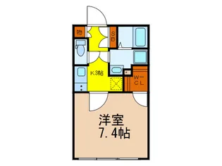 LEGALAND WASEDA【1階】の間取り