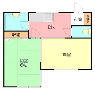 第3ファミリーハイツ【2階】の間取り
