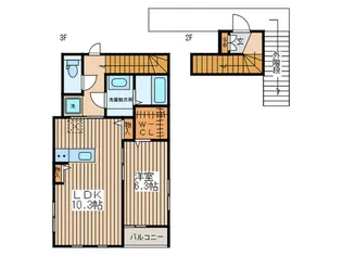 MOS【3階】の間取り