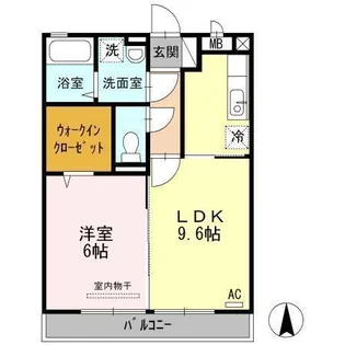 iパラッツオ【3階】の間取り