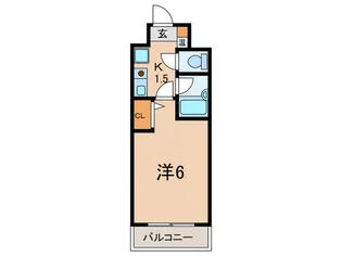 フェニックスK1【4階】の間取り