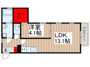 JET・SAO【3階】の間取り