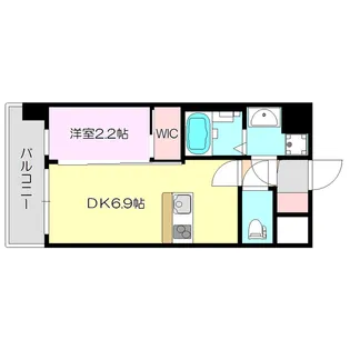 セレニテ十三ミラク【13階】の間取り