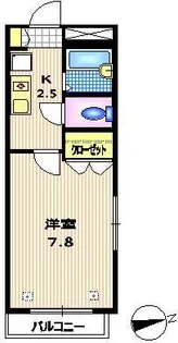 レーベンハウス【3階】の間取り