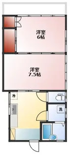 ライムハウスM【2階】の間取り