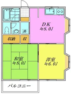 グレイスメゾンB【1階】の間取り