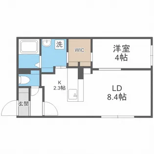 グランループ発寒【2階】の間取り