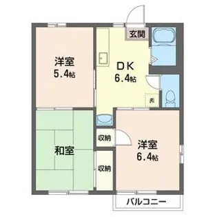 メゾン・ド・ソフィア【2階】の間取り