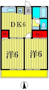 Tハイム【2階】の間取り