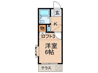 グレイスガーデンI【1階】の間取り