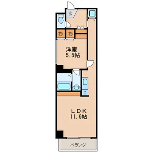 丸の内Terrace【3階】の間取り