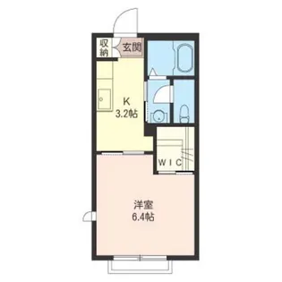 ラ・クール【2階】の間取り