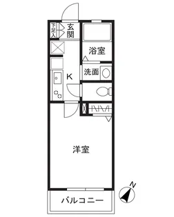 シーズ・レフィネ16【2階】の間取り