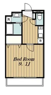 YSAマンション【2階】の間取り