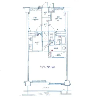 リーベ・パトリー太田【4階】の間取り