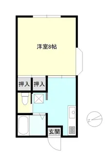 ファミールアオシ【2階】の間取り