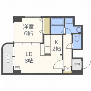 ブリッジひばりが丘【3階】の間取り