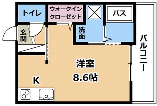 【仮称】インテグラルNANGO【3階】の間取り