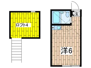 井土ヶ谷セレーノ【1階】の間取り