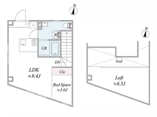 artorium新中野【3階】の間取り