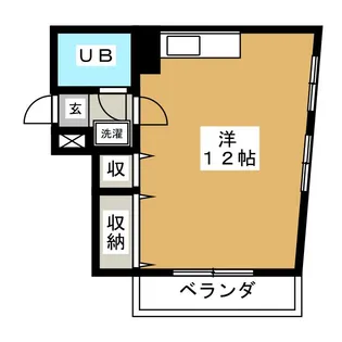 K’s apartment【1階】の間取り