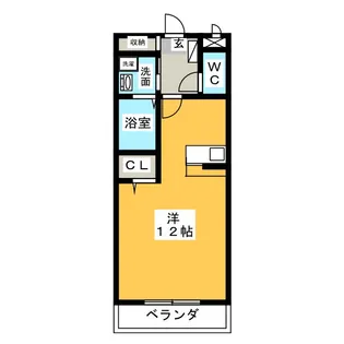 OAK VILLAGE【2階】の間取り