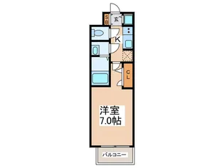 S-RESIDENCE堺浜寺broad【5階】の間取り