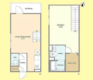 レガシア目黒不動前の間取り
