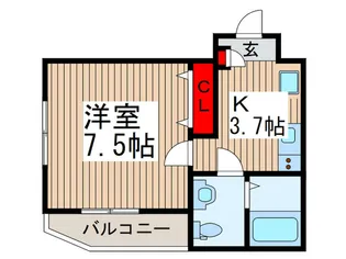 カーサNEKO【2階】の間取り
