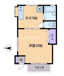 グレイス代田橋【1階】の間取り