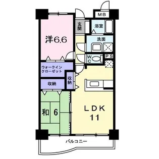 パークアベニュー【6階】の間取り