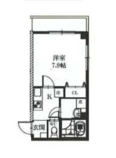シャッツクヴェレ東日本橋【3階】の間取り