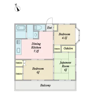 ビライズミ【2階】の間取り