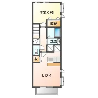 ミラベル【2階】の間取り