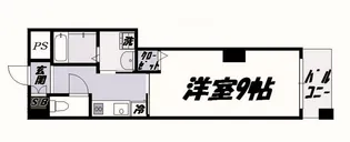 アーリントン【6階】の間取り