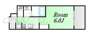 アドバンス大阪グロウスⅡ【11階】の間取り